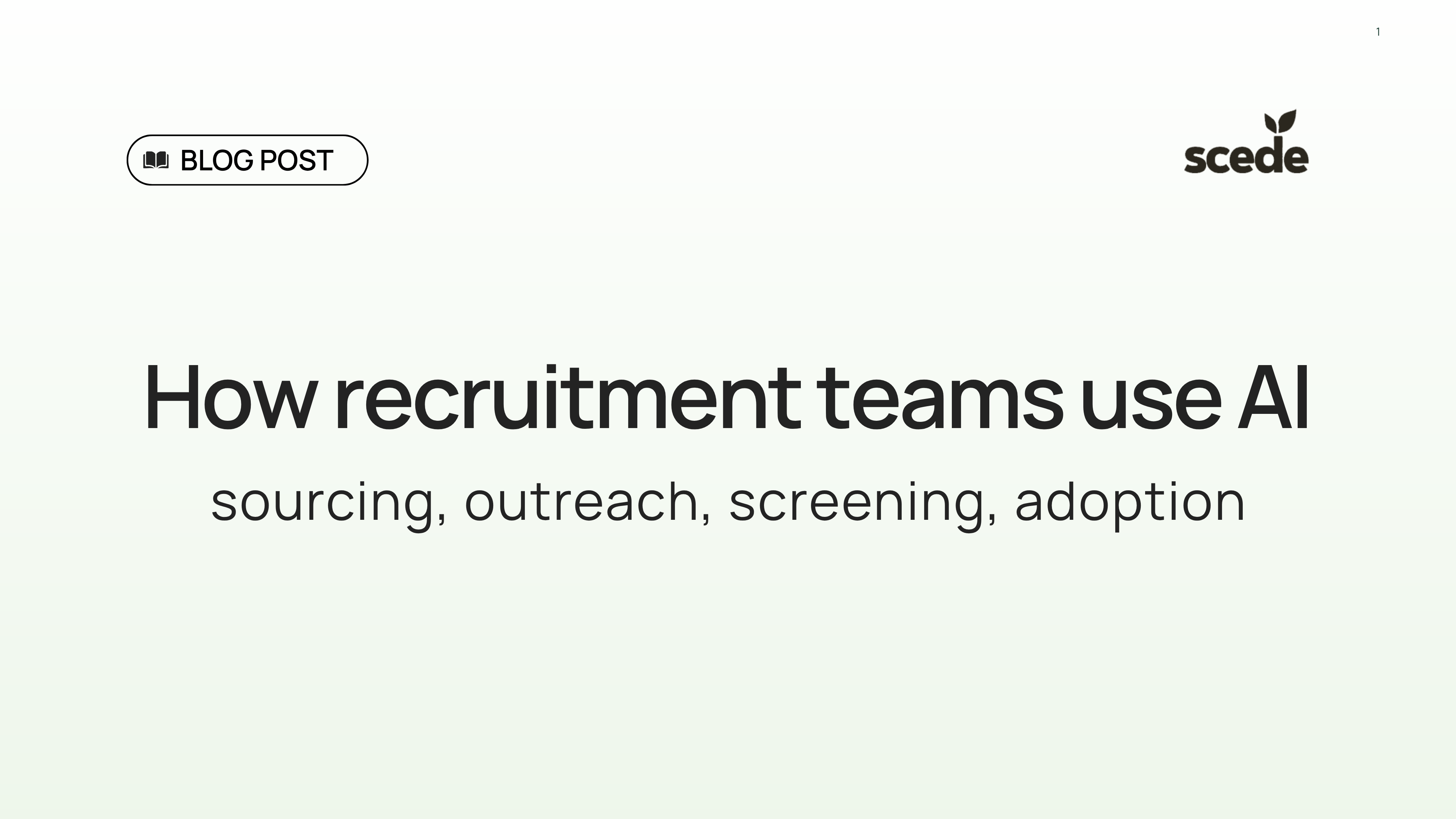How Recruitment Teams Are Using AI Day-to-Day: 4 Workflows