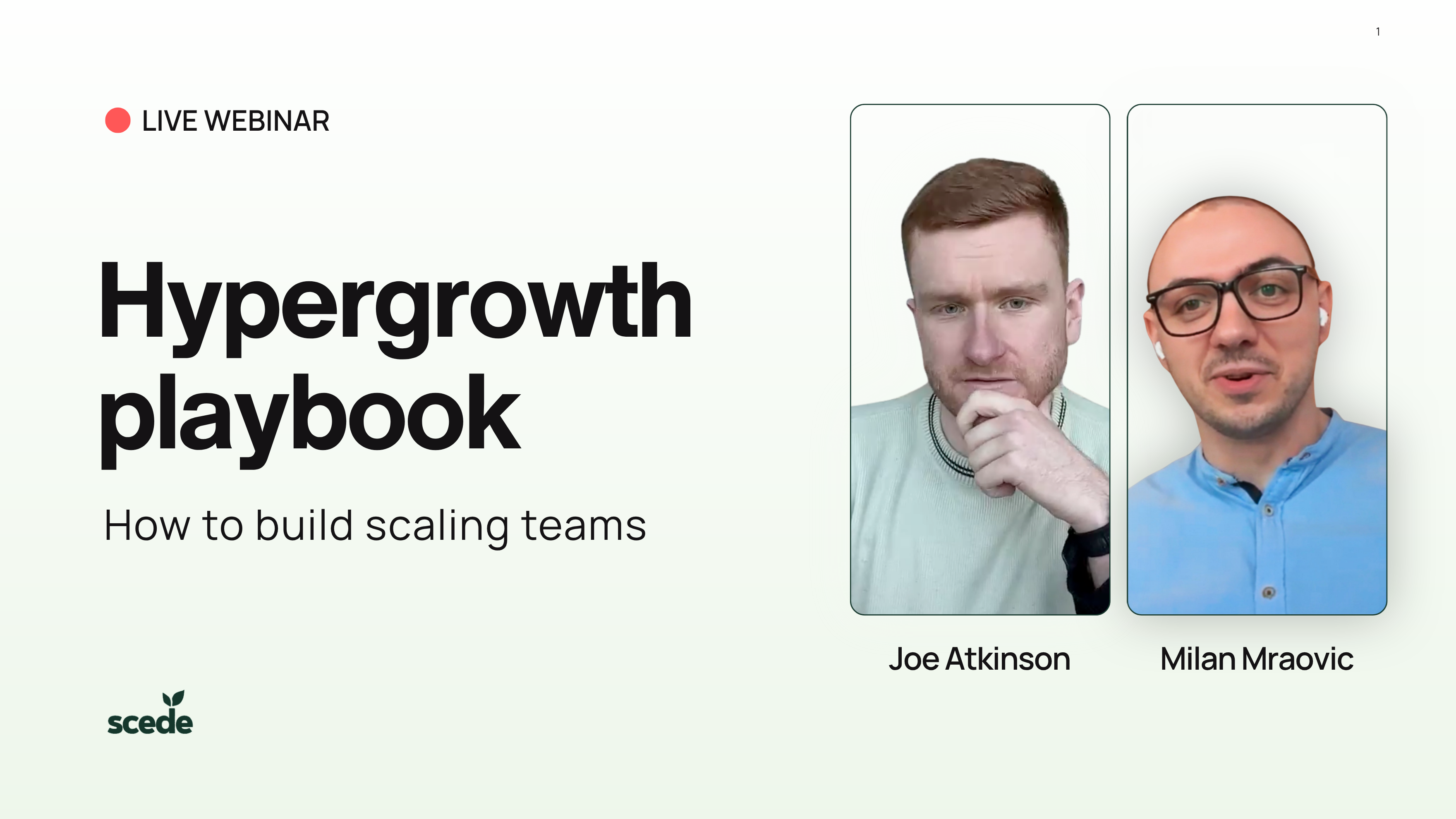 The Hypergrowth Playbook: How to build scaling teams