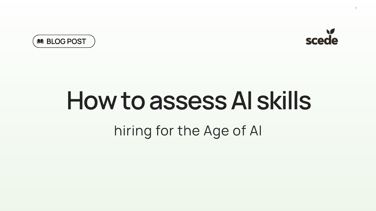 blog image - how to assess AI Skills